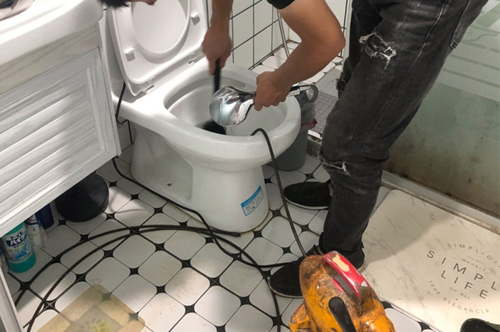 定安疏通下水道